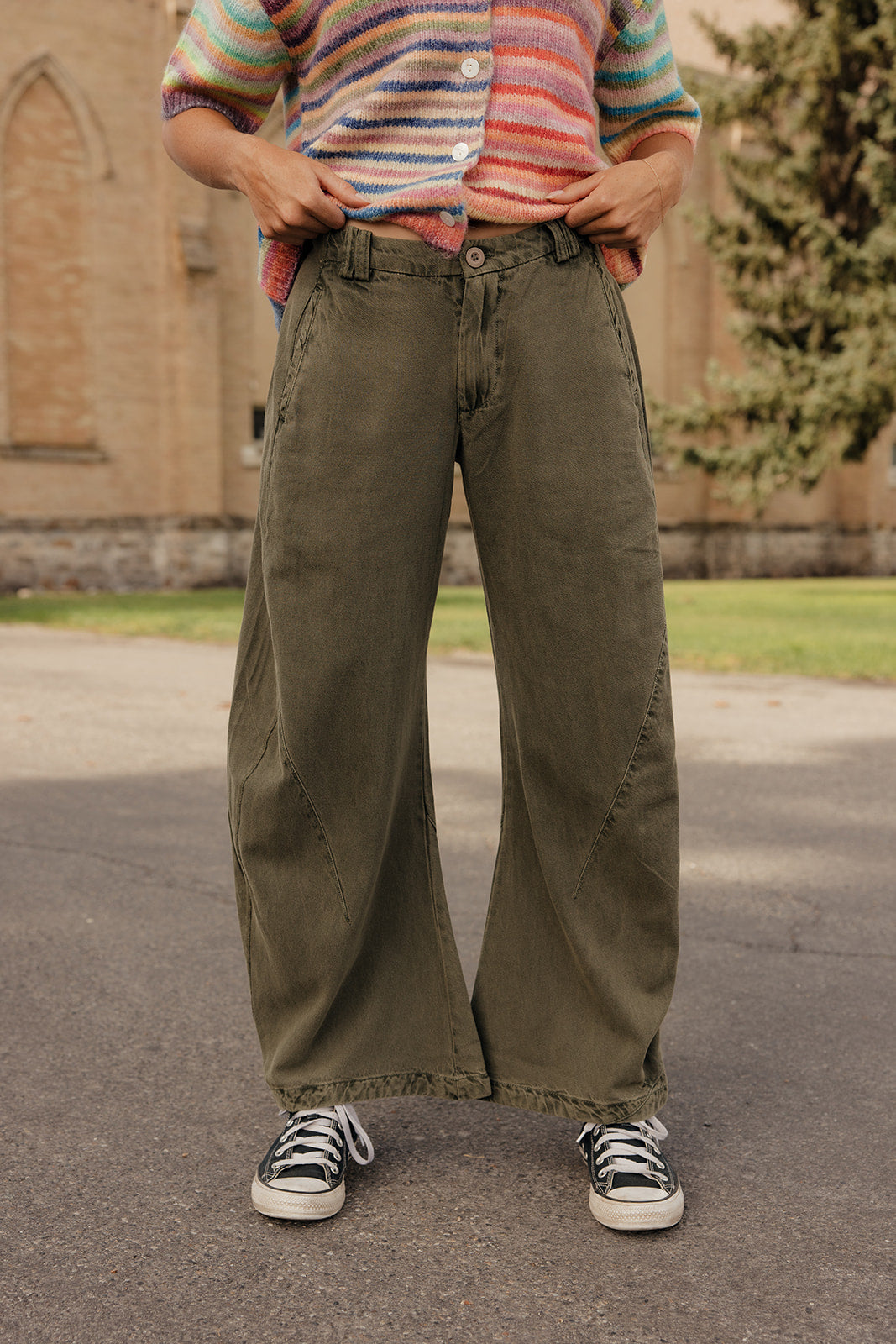 Free People Spotlight Washed Trouser