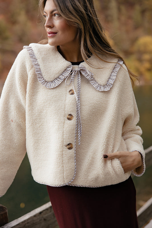 Into The Mystic Collared Sherpa Jacket