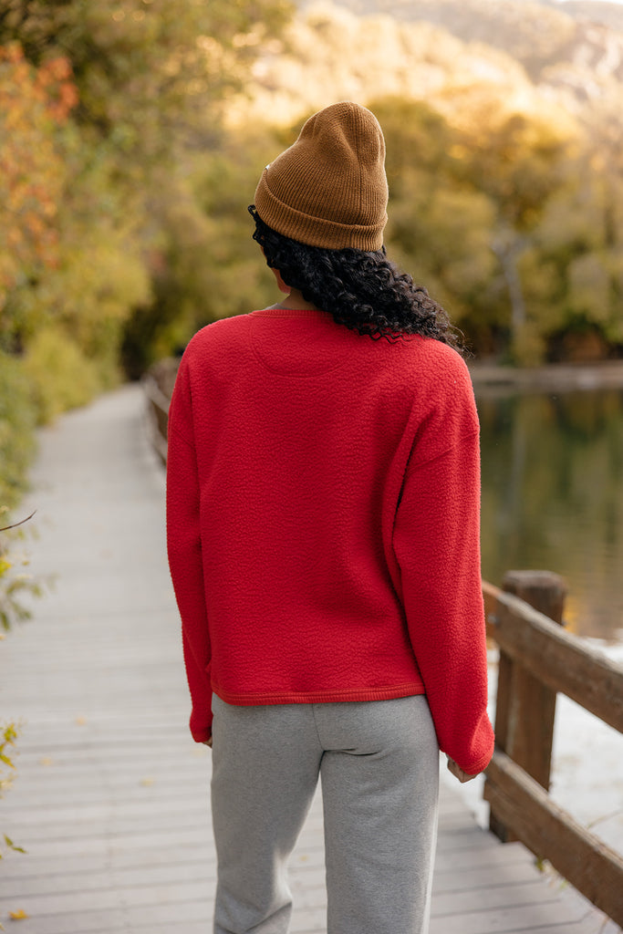 Shaggy Chic Fleece Jacket