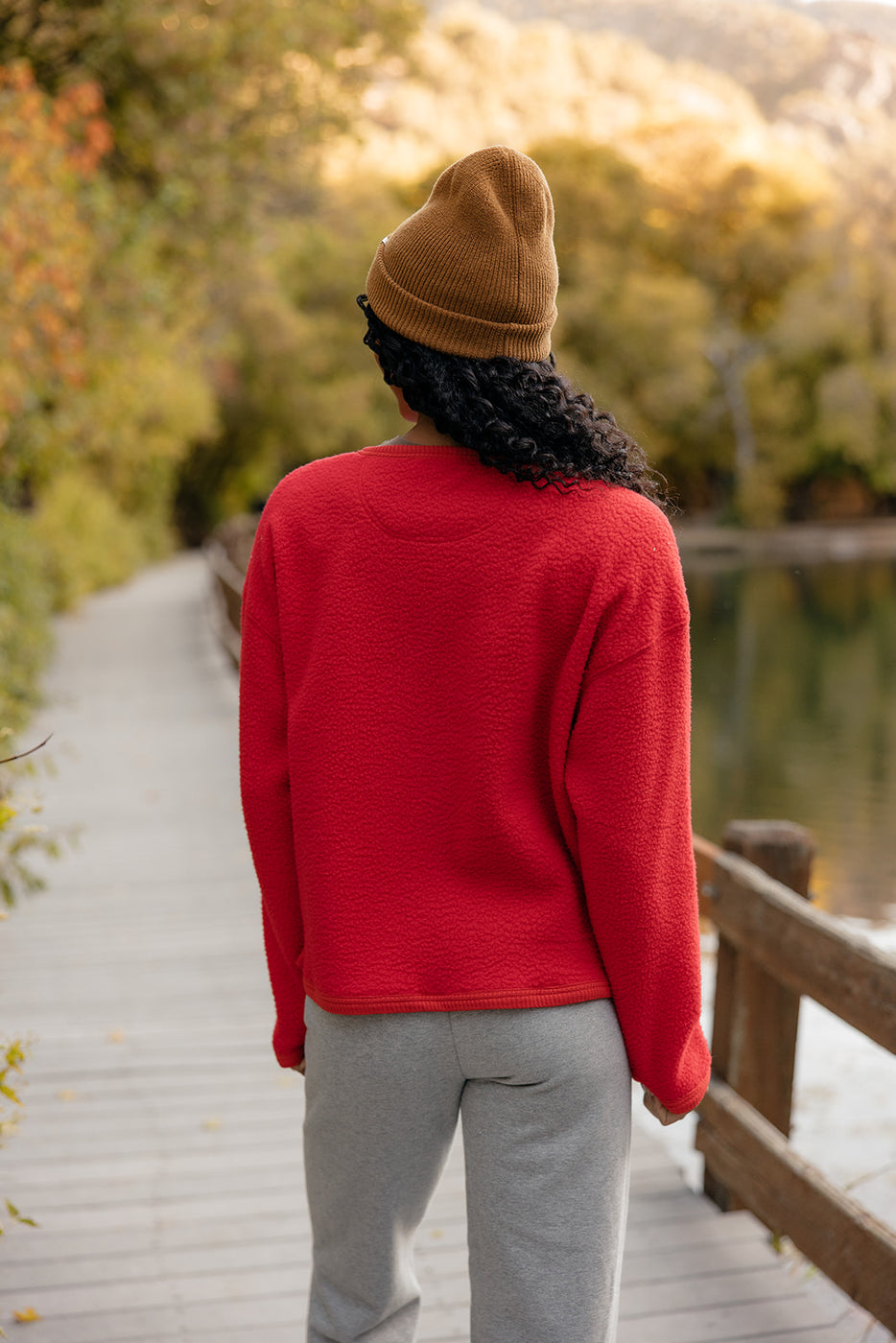 Shaggy Chic Fleece Jacket