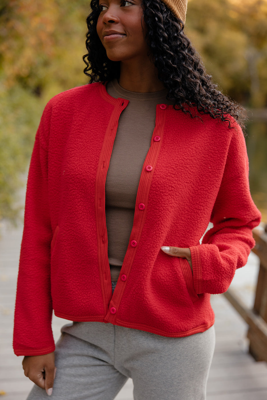 Shaggy Chic Fleece Jacket