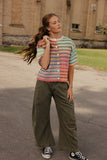 Happy Days Stripe Cardigan