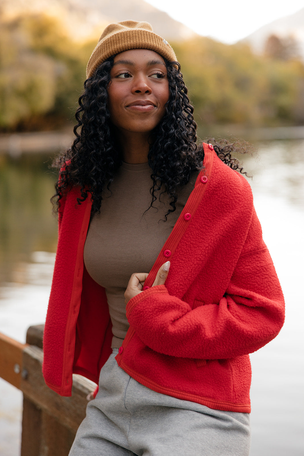 Shaggy Chic Fleece Jacket