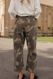 Camo Crush Barrel Pants