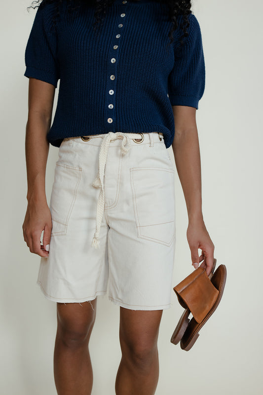 Throwback Patch Pocket Shorts