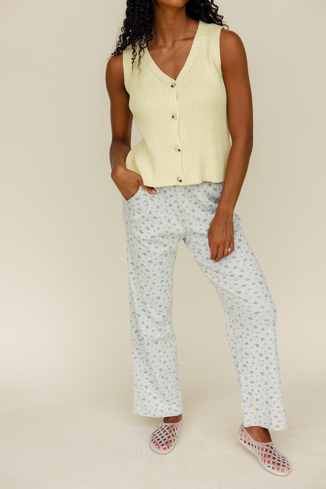 Two Of A Kind Pointelle Pants