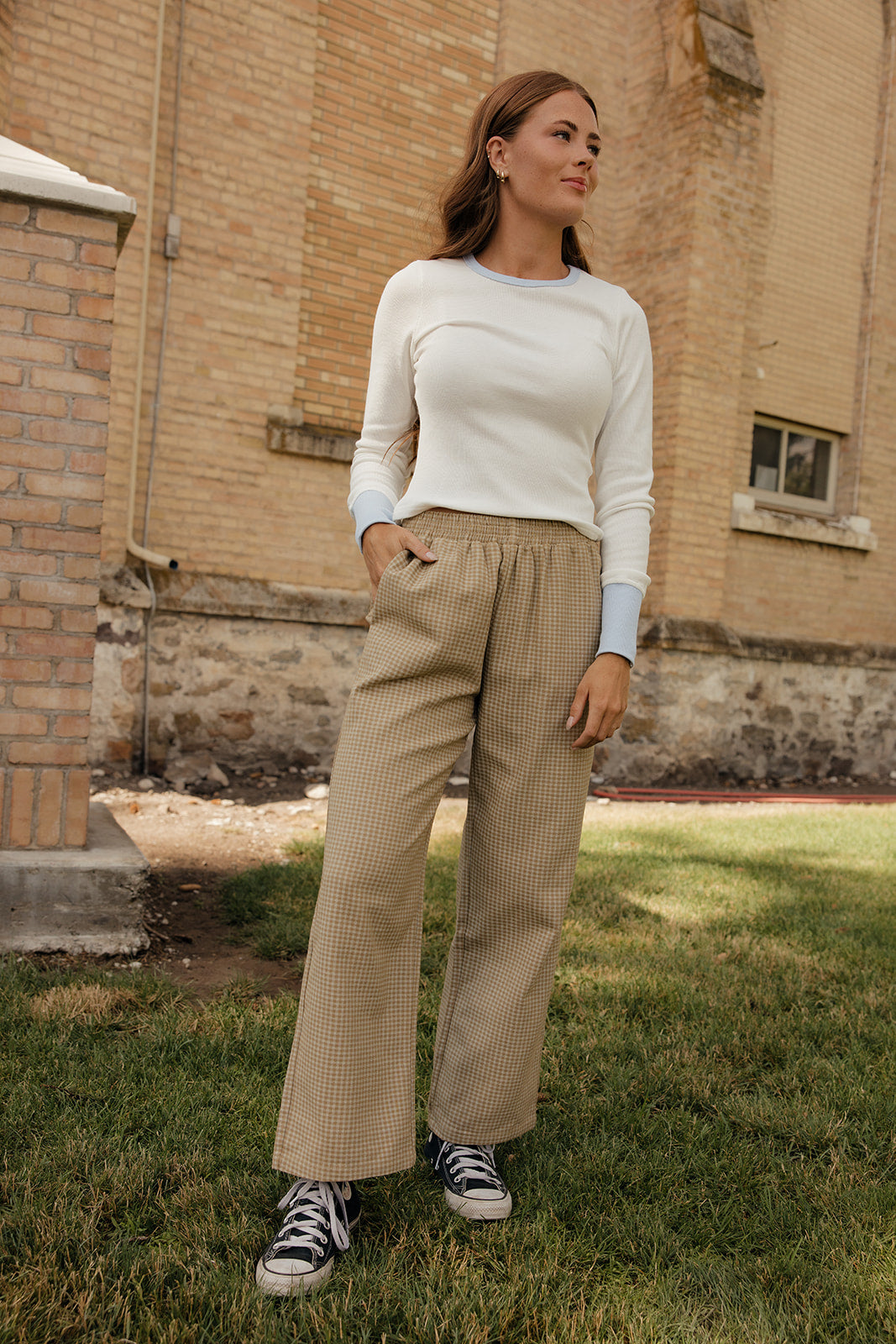 Weekend Market Gingham Pants