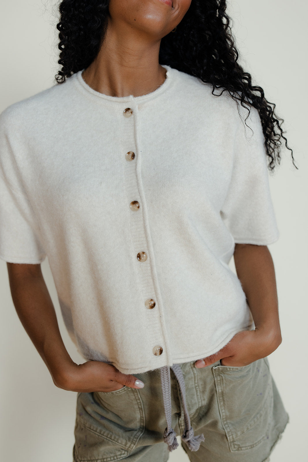 Foundations Short Sleeve Cardigan