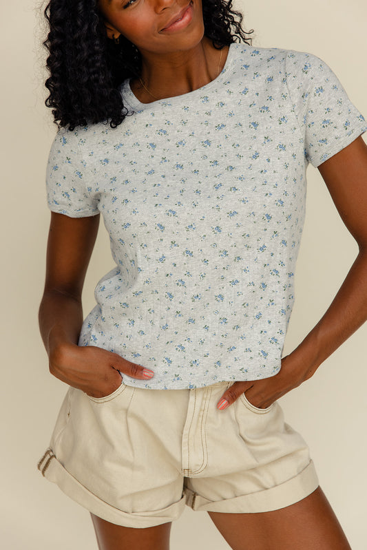 Two Of A Kind Pointelle Tee