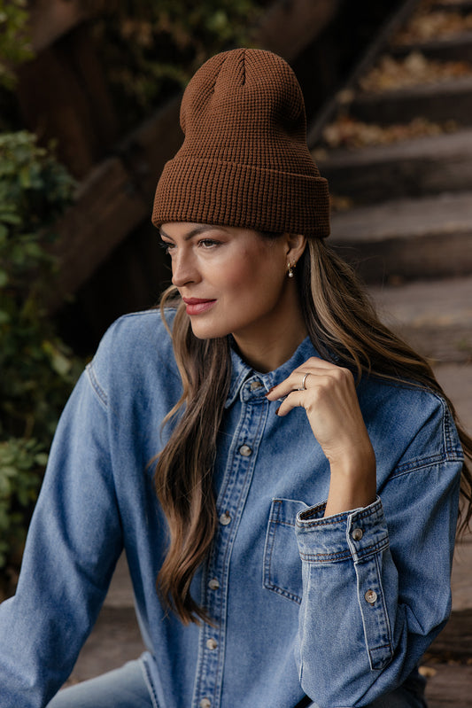 Hazelwood Waffle Beanie