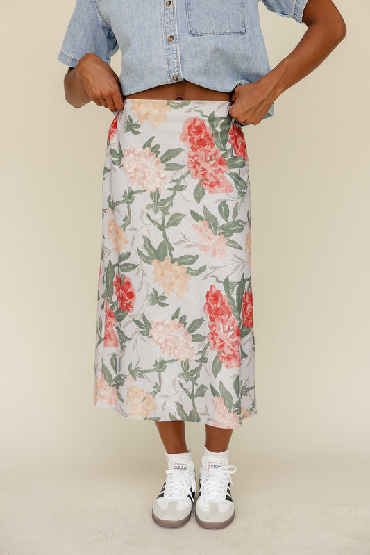 Flower Boxes Floral Skirt