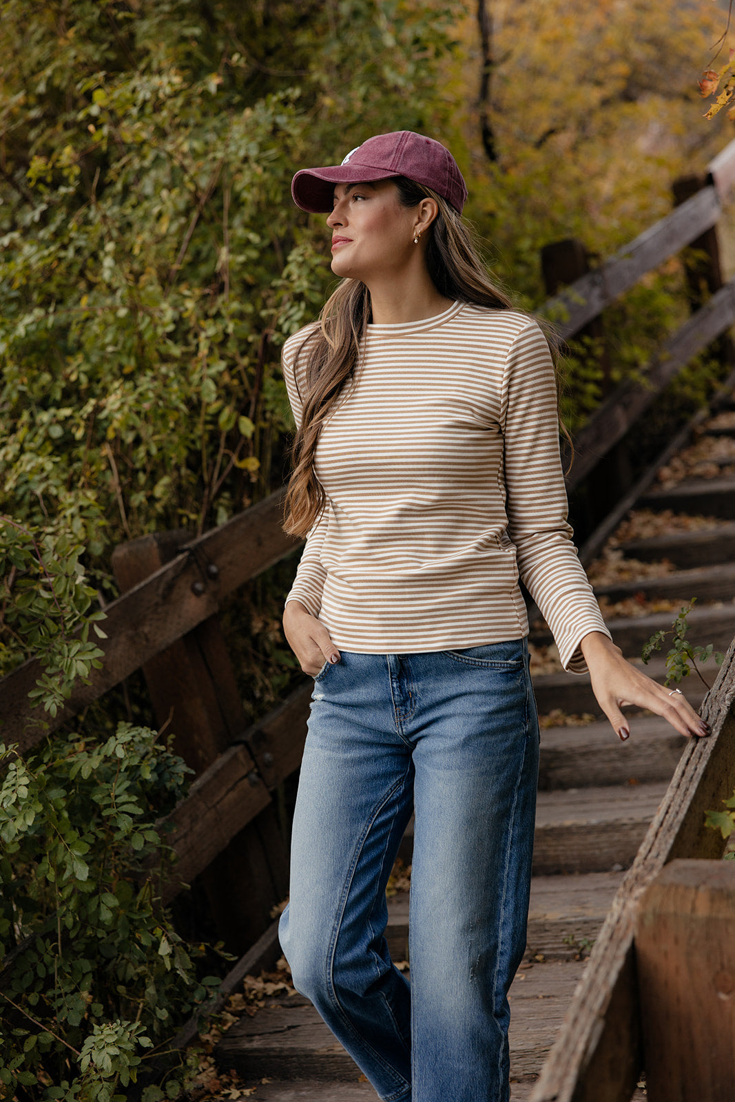 The Fallon Striped Long Sleeve