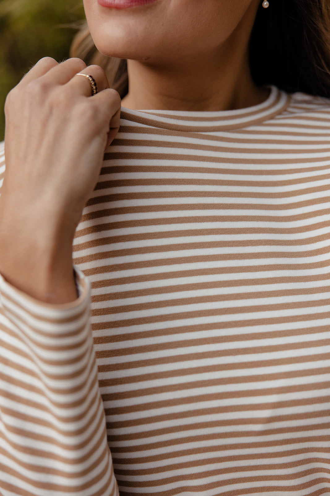 The Fallon Striped Long Sleeve