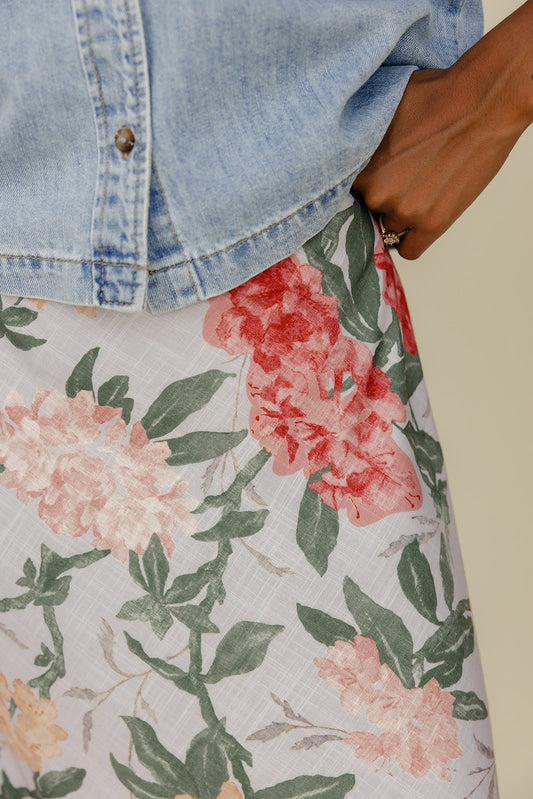 Flower Boxes Floral Skirt