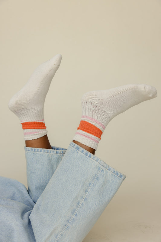Fruit Salad Stripe Socks