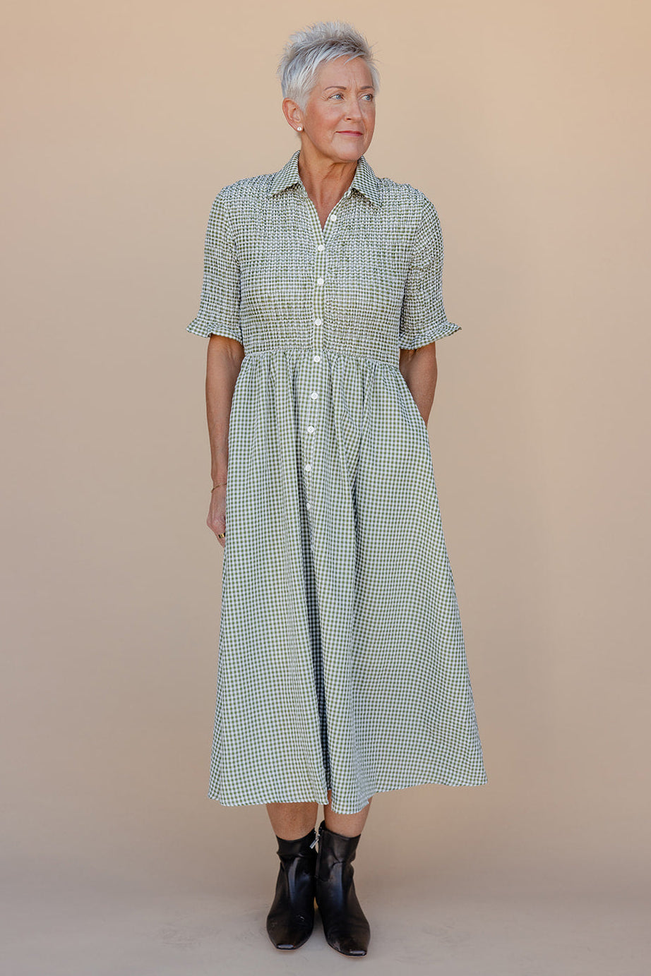 Ivy League Smocked Dress