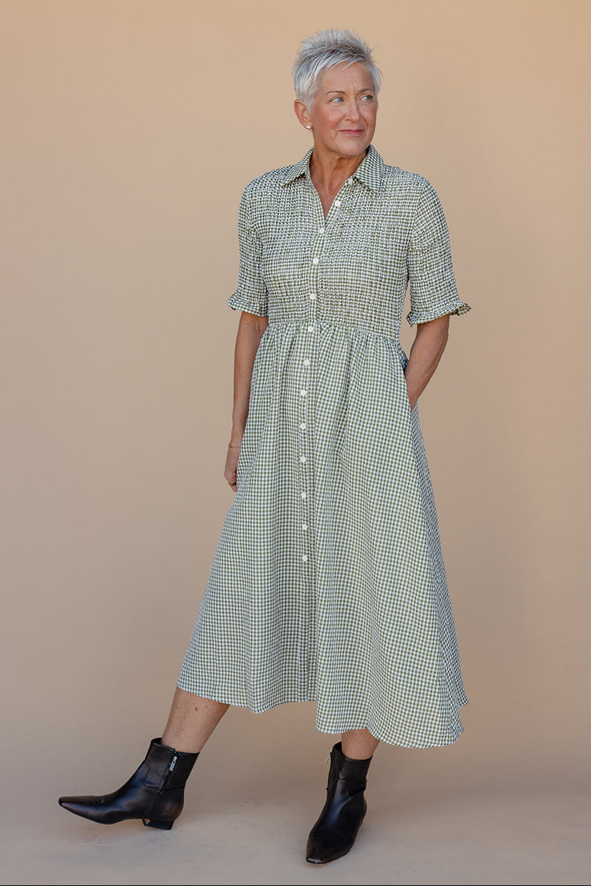 Ivy League Smocked Dress