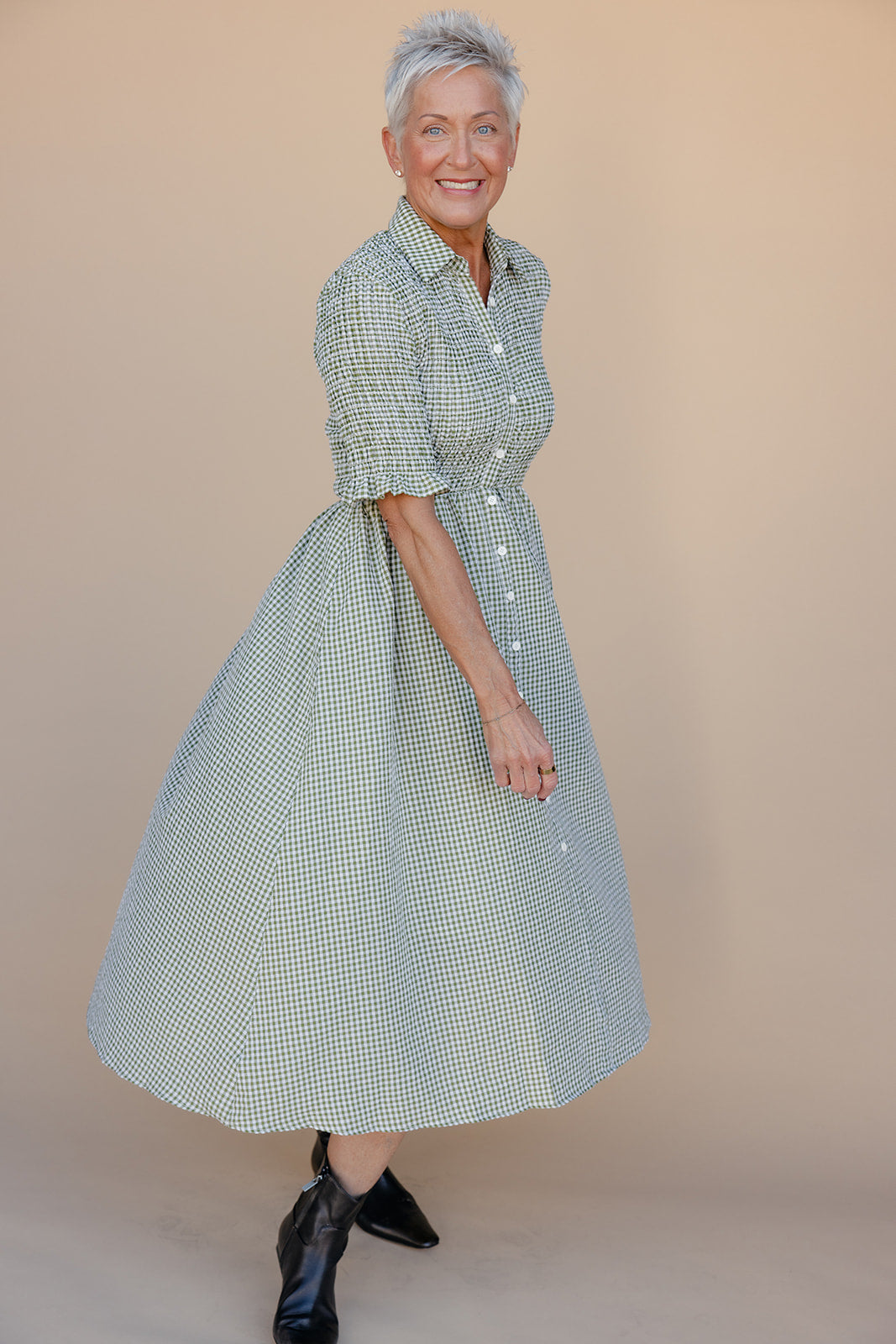 Ivy League Smocked Dress