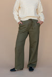 Evergreen Wide Leg Pants