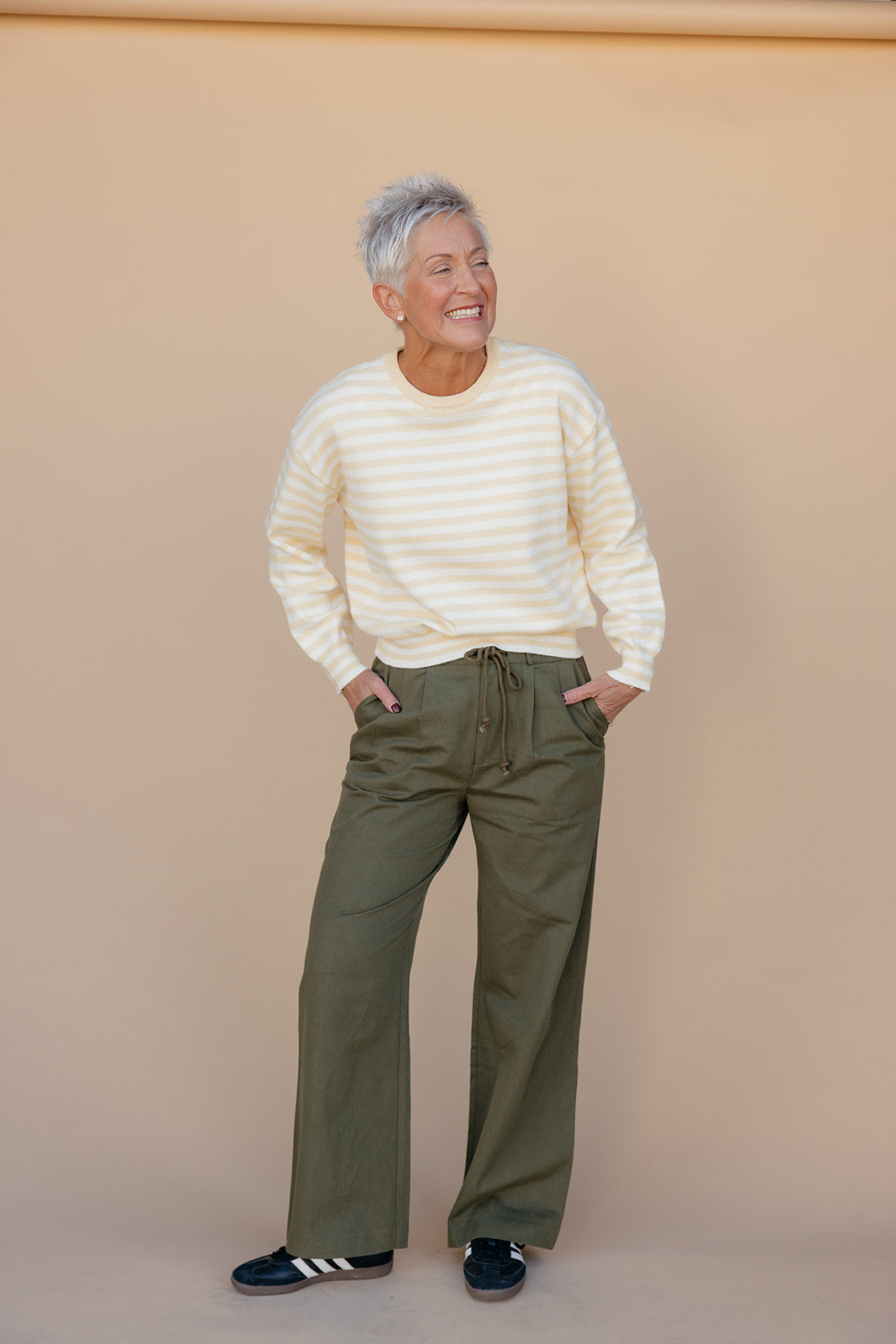 Evergreen Wide Leg Pants