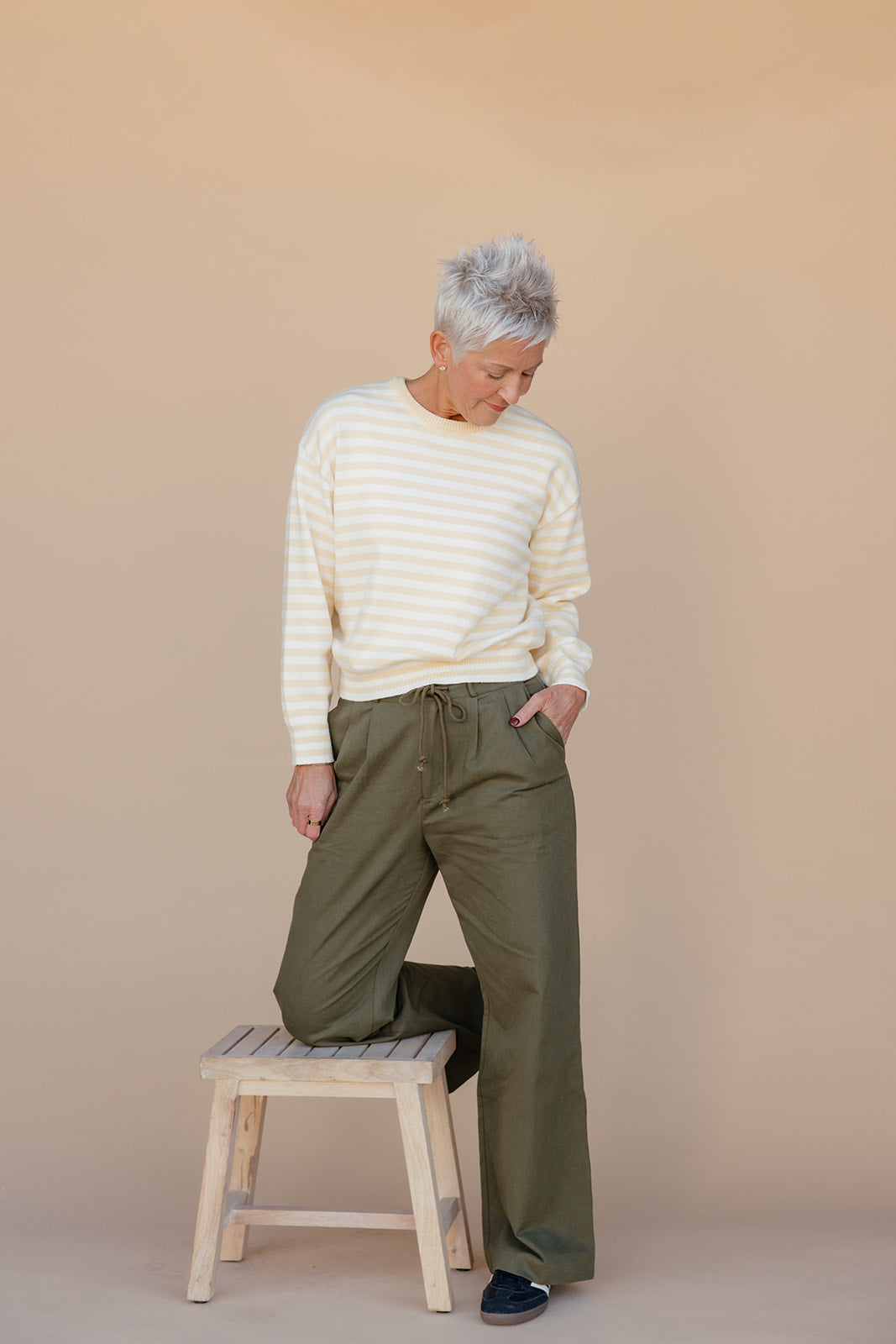 Evergreen Wide Leg Pants