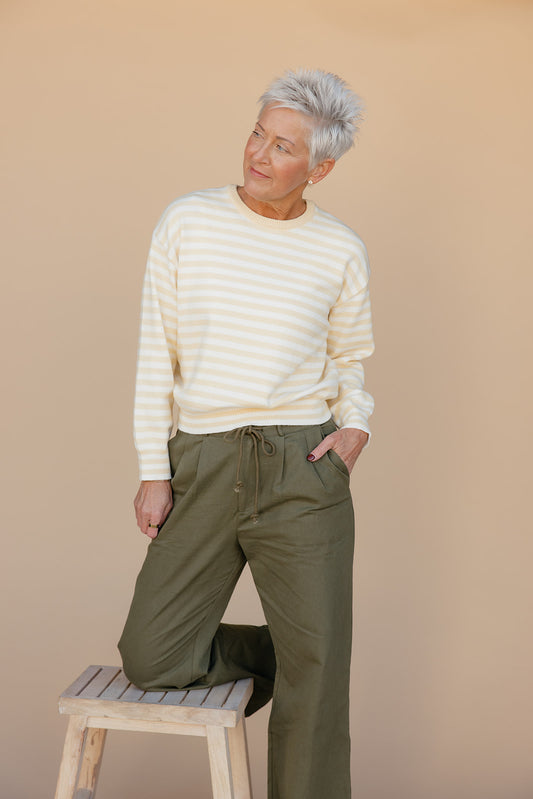 Sunlit Stripe Sweater