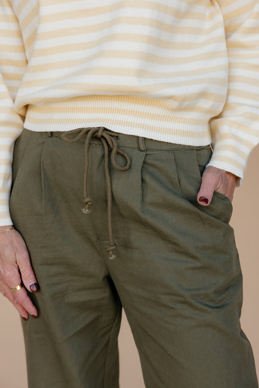 Evergreen Wide Leg Pants