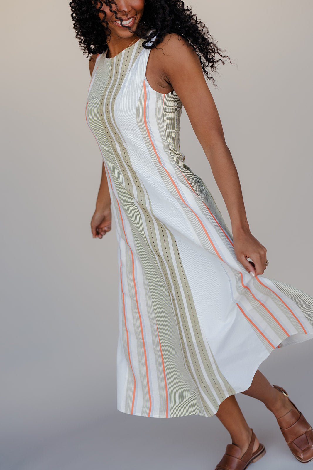 Holland Stripe Midi