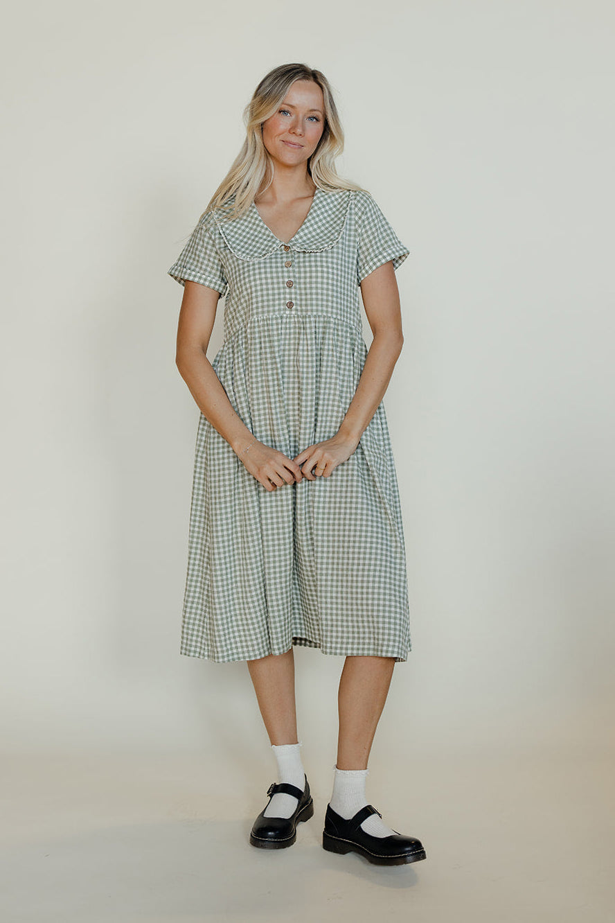 Greenwich Gingham Dress
