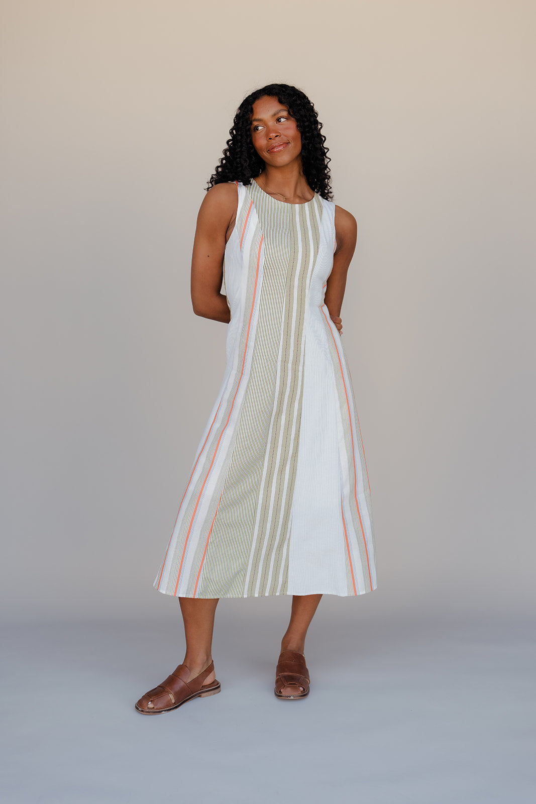 Holland Stripe Midi