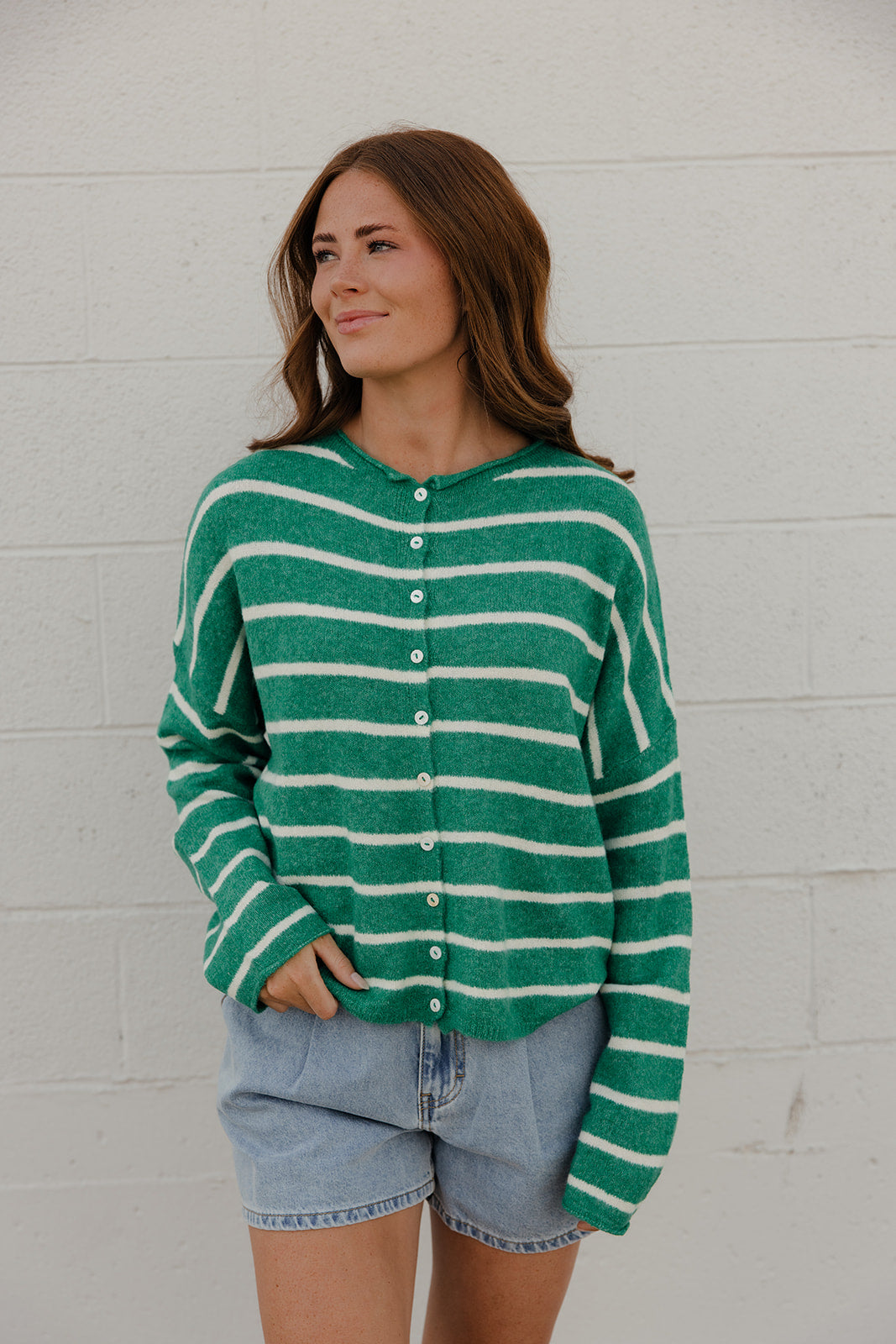 A Single Moment Button Up Cardigan