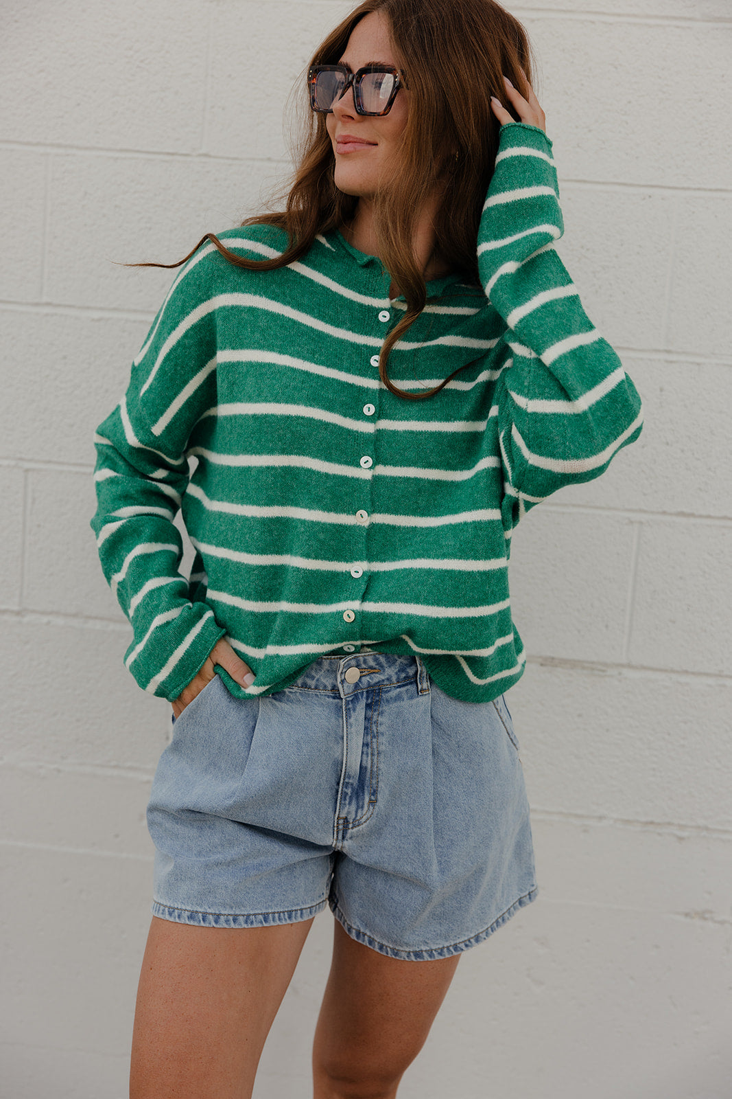 A Single Moment Button Up Cardigan