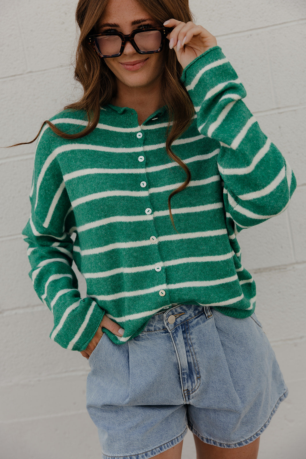 A Single Moment Button Up Cardigan