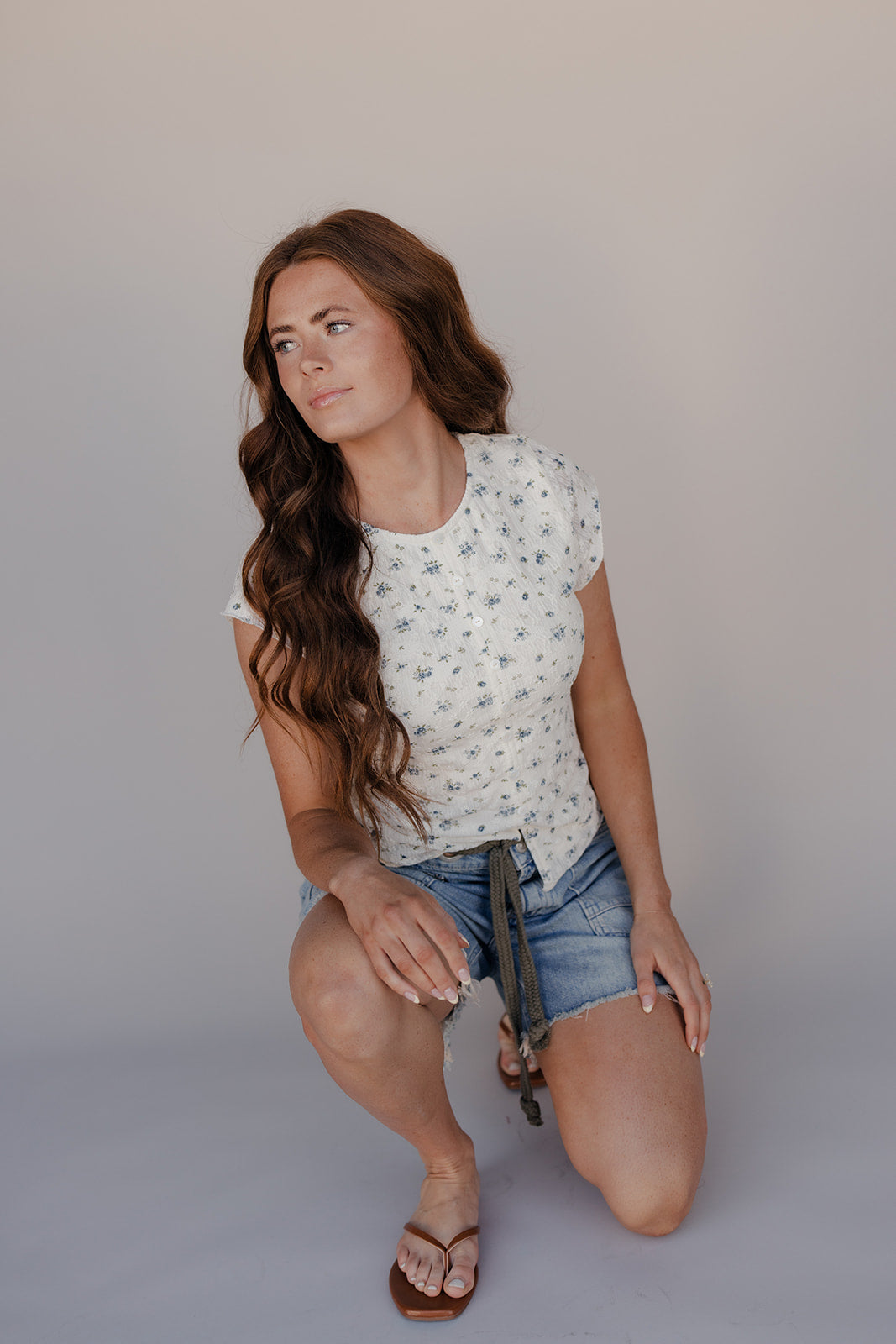 Daisy Daze Button Blouse