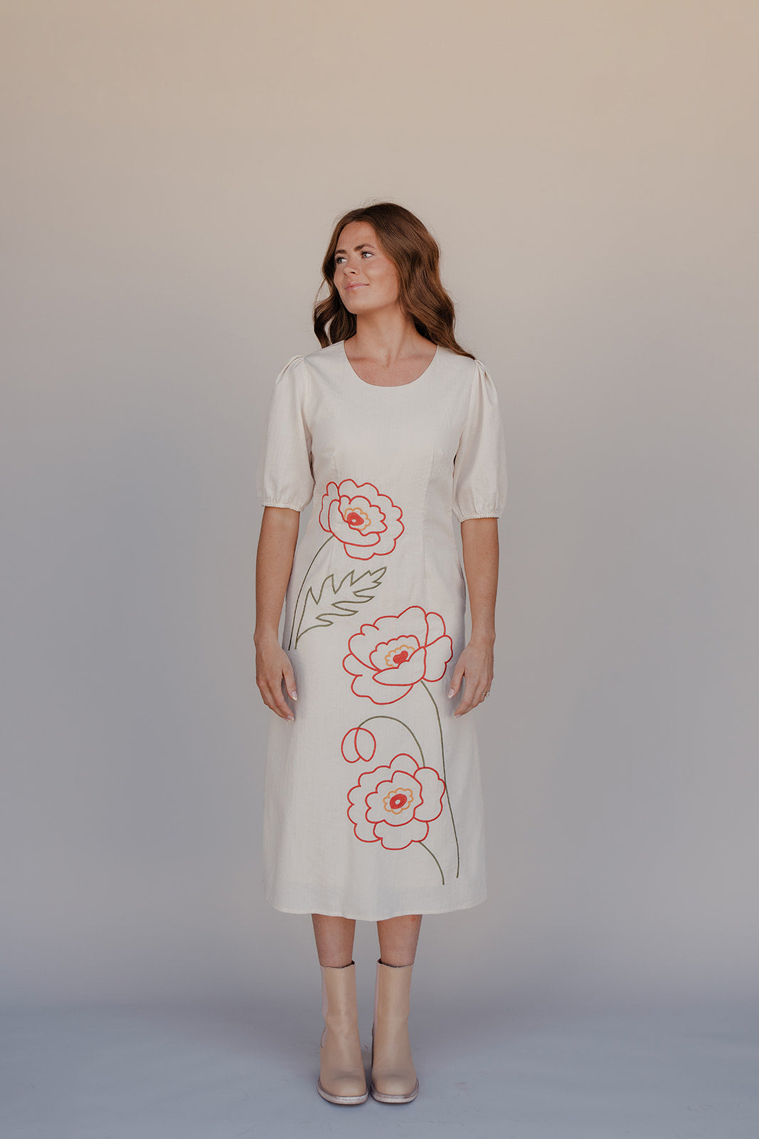 Scribble + Bloom Floral Dress