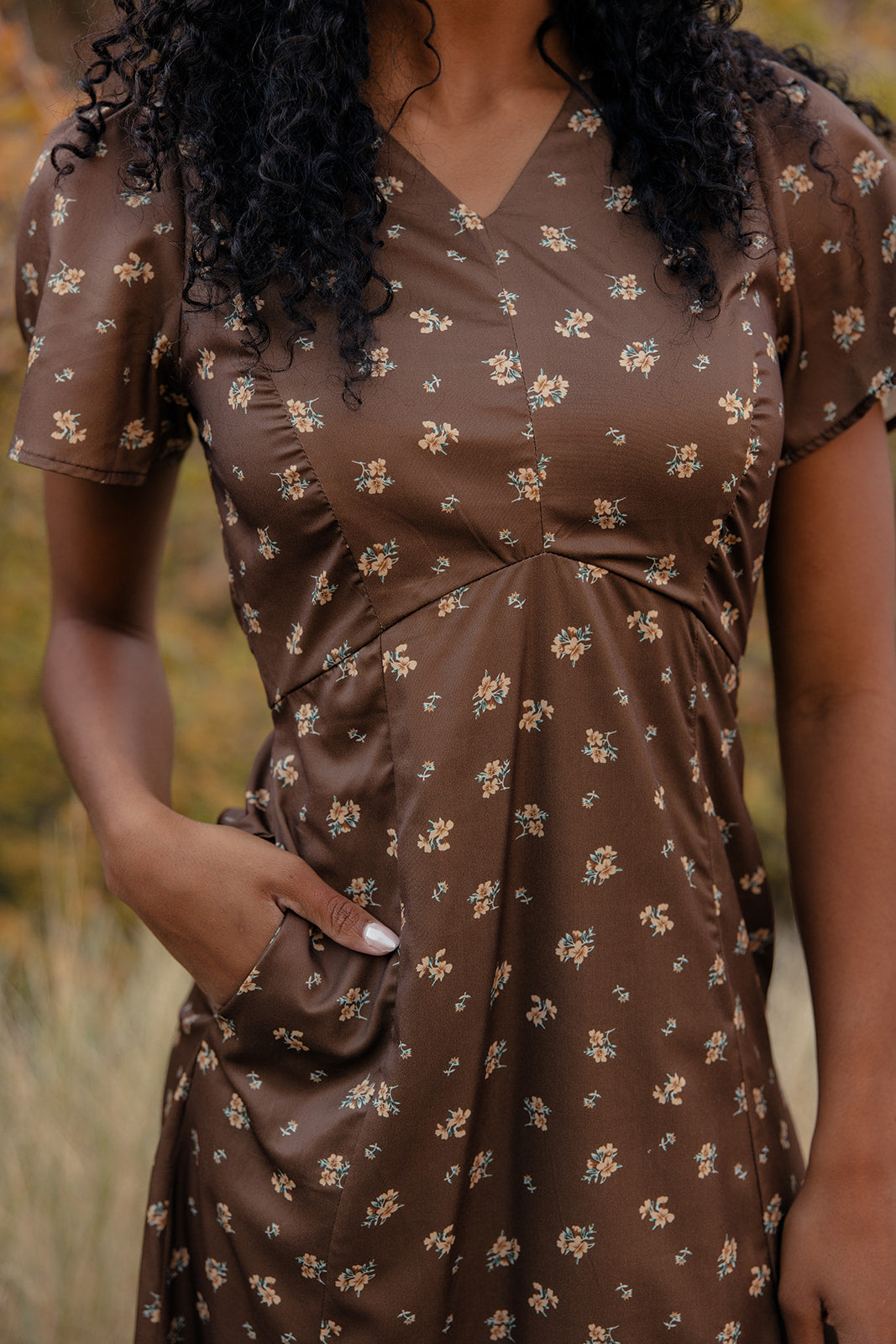 Clara Garden Floral Midi