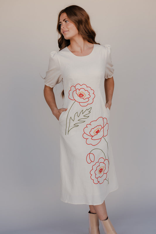 Scribble + Bloom Floral Dress