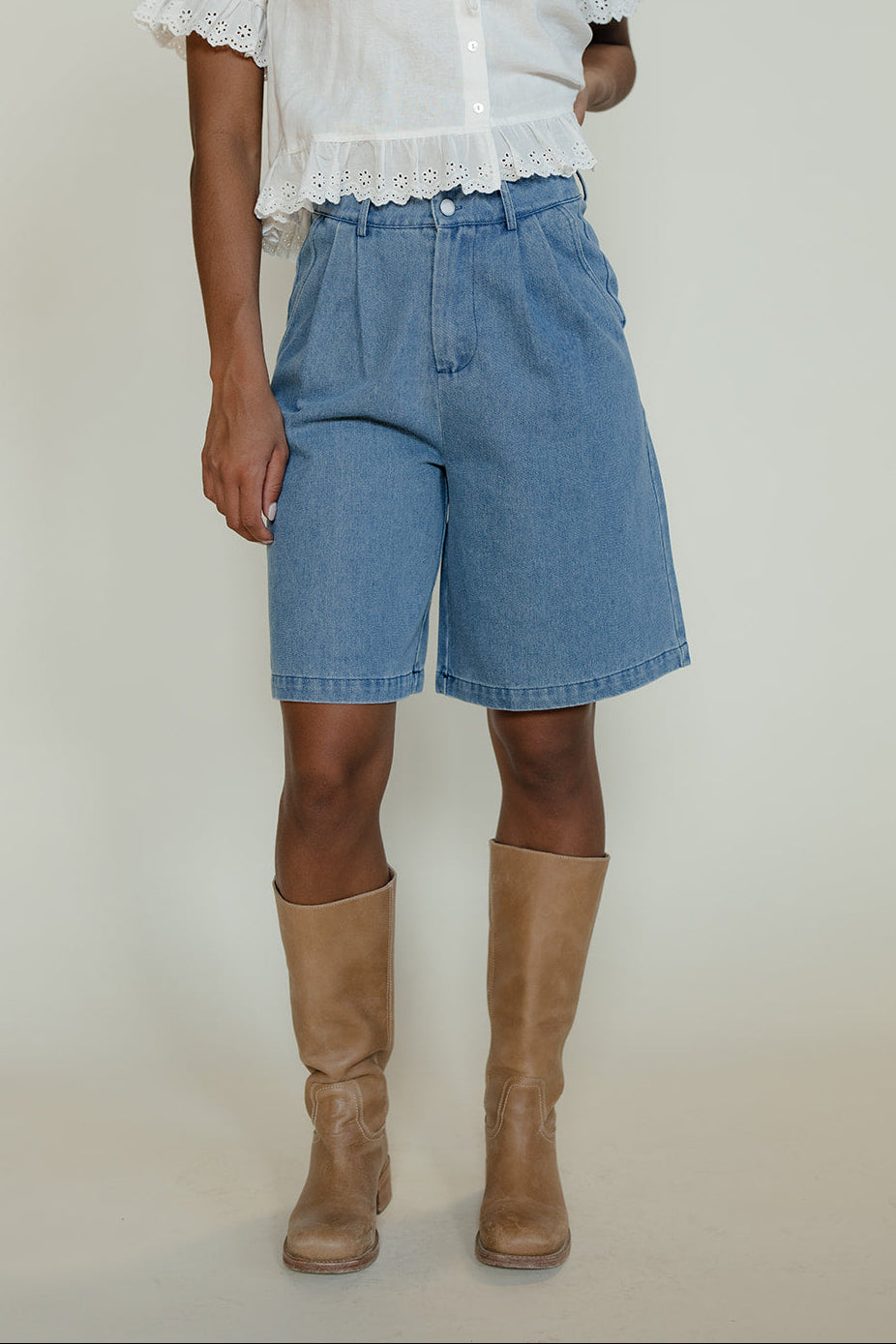 Laidback Days Denim Shorts