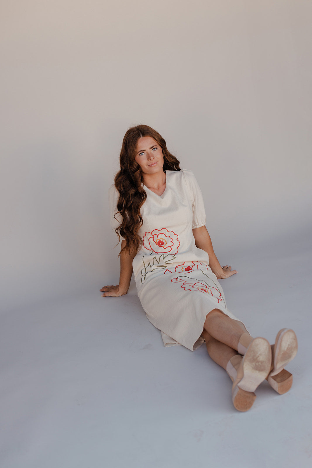 Scribble + Bloom Floral Dress