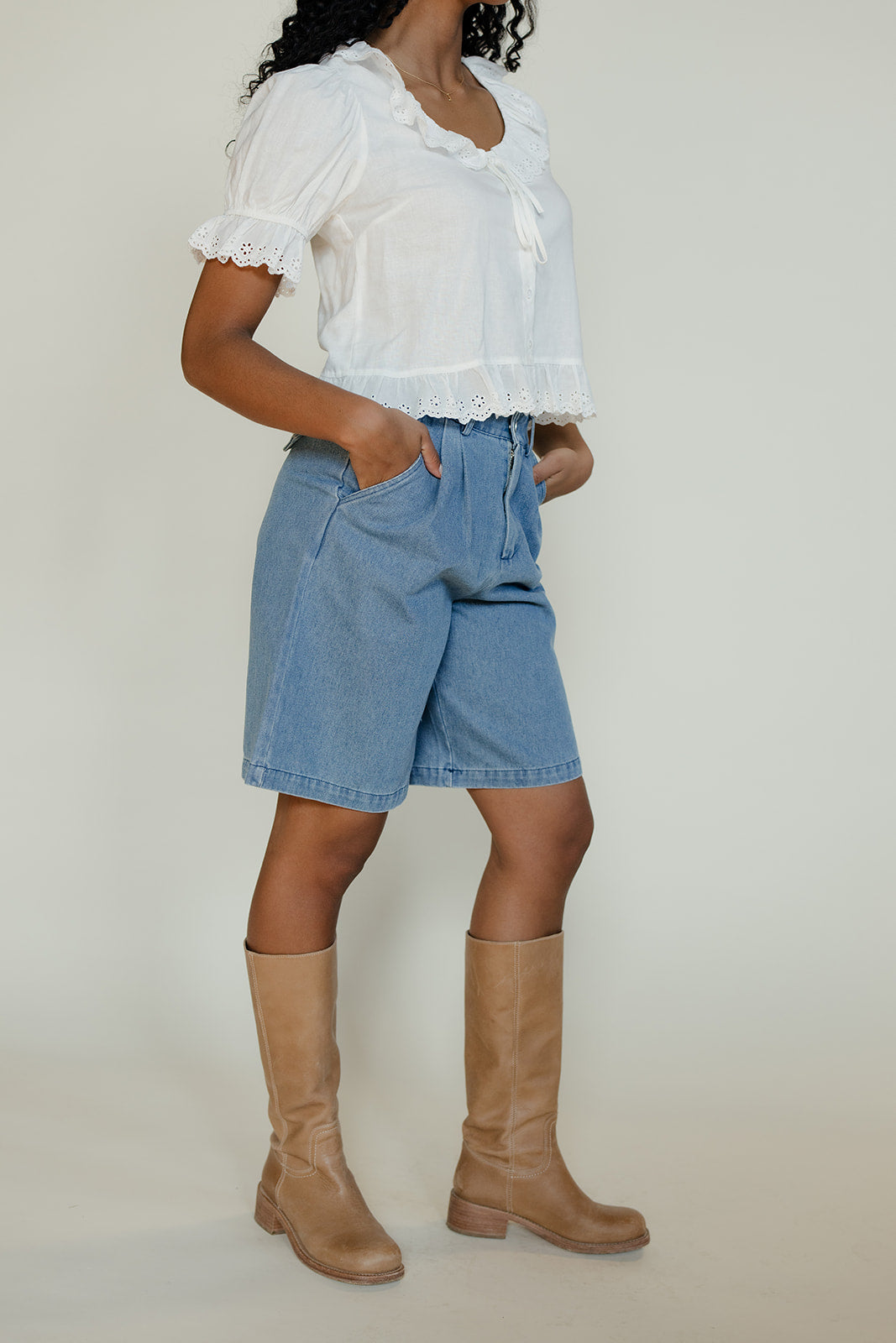Laidback Days Denim Shorts