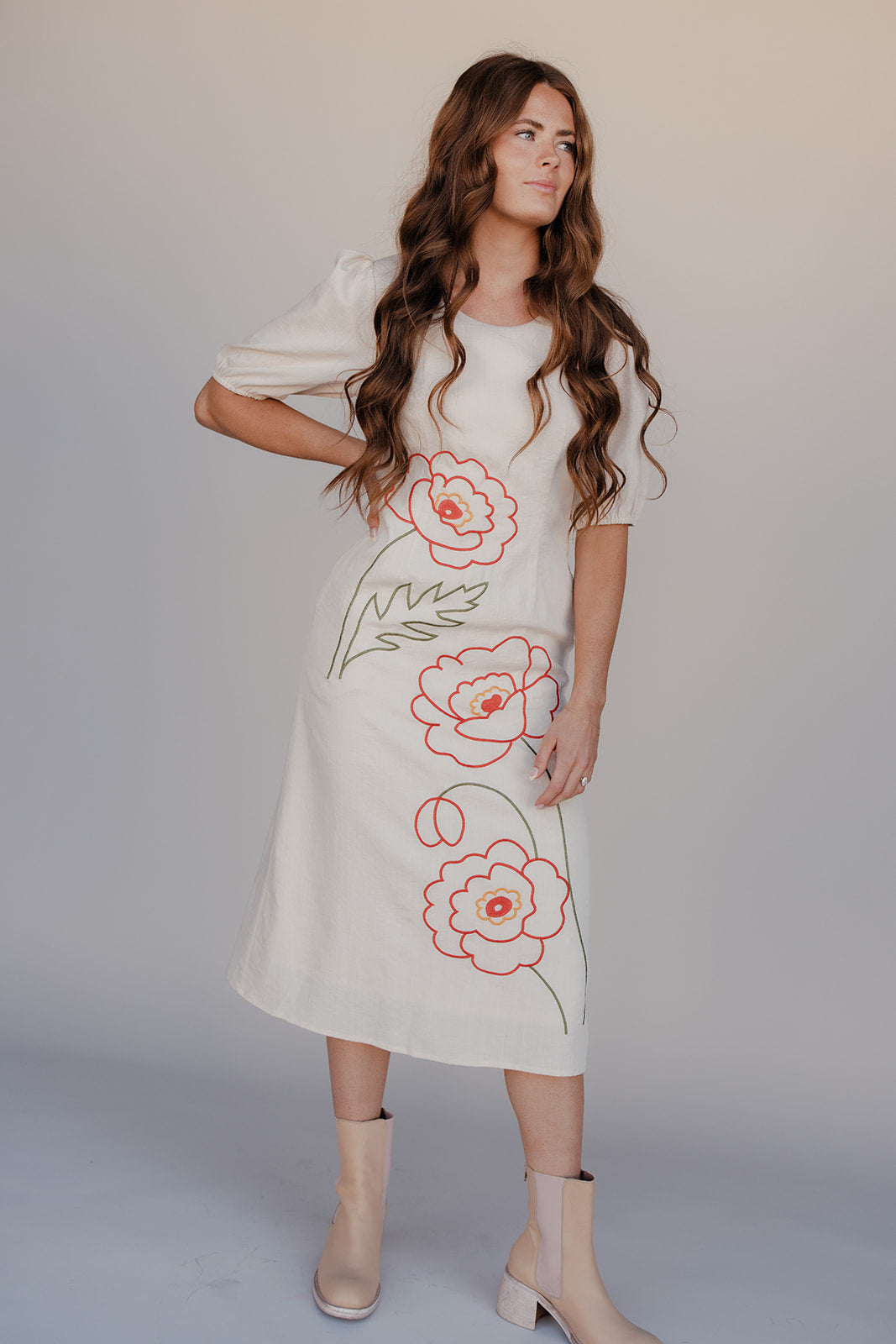 Scribble + Bloom Floral Dress