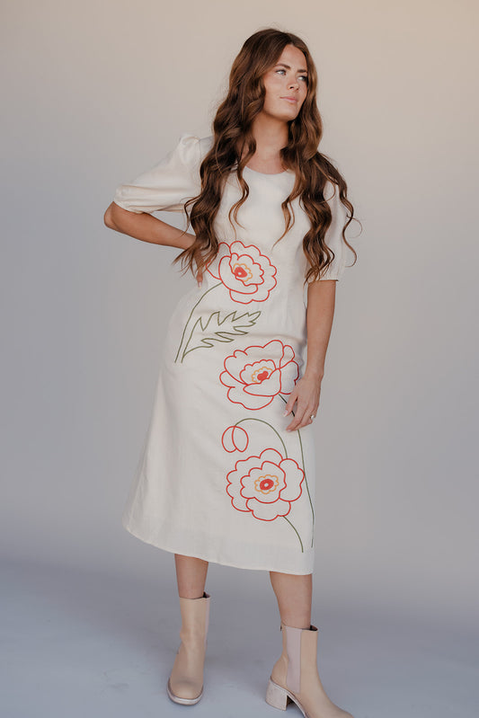 Scribble + Bloom Floral Dress