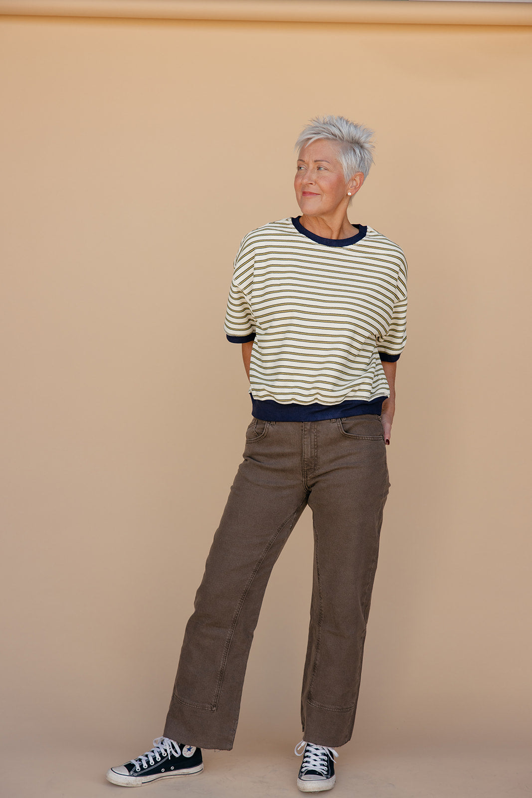 Market Day Stripe Tee