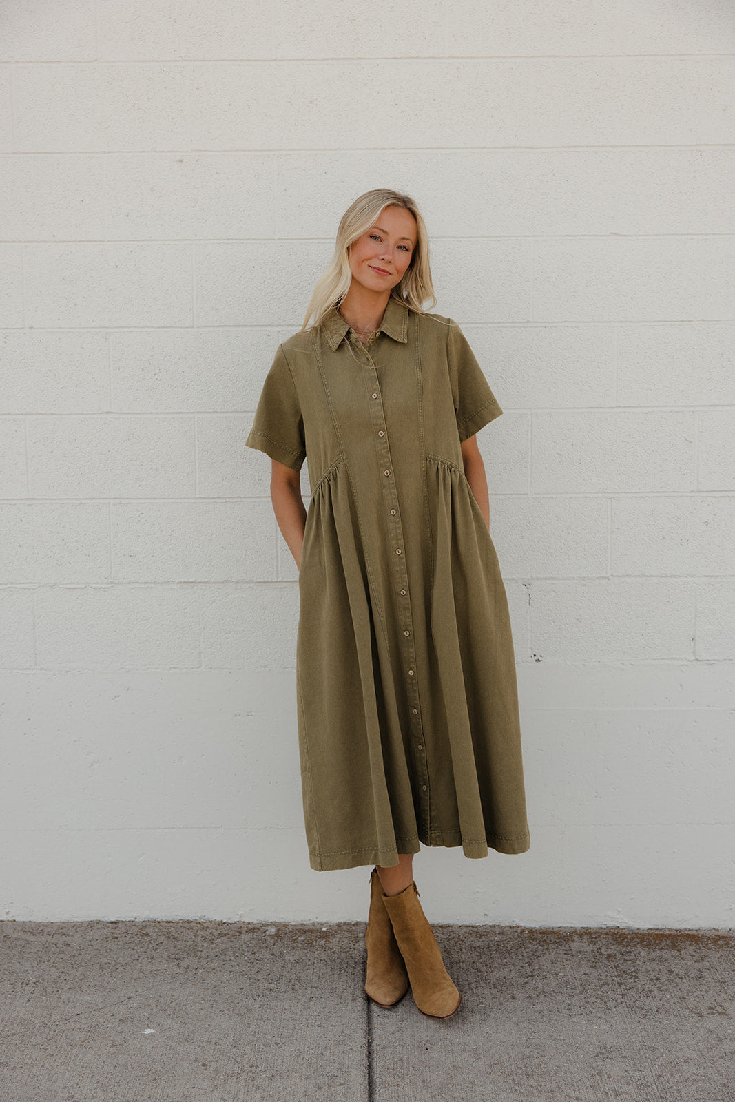 The Grove Collared Dress