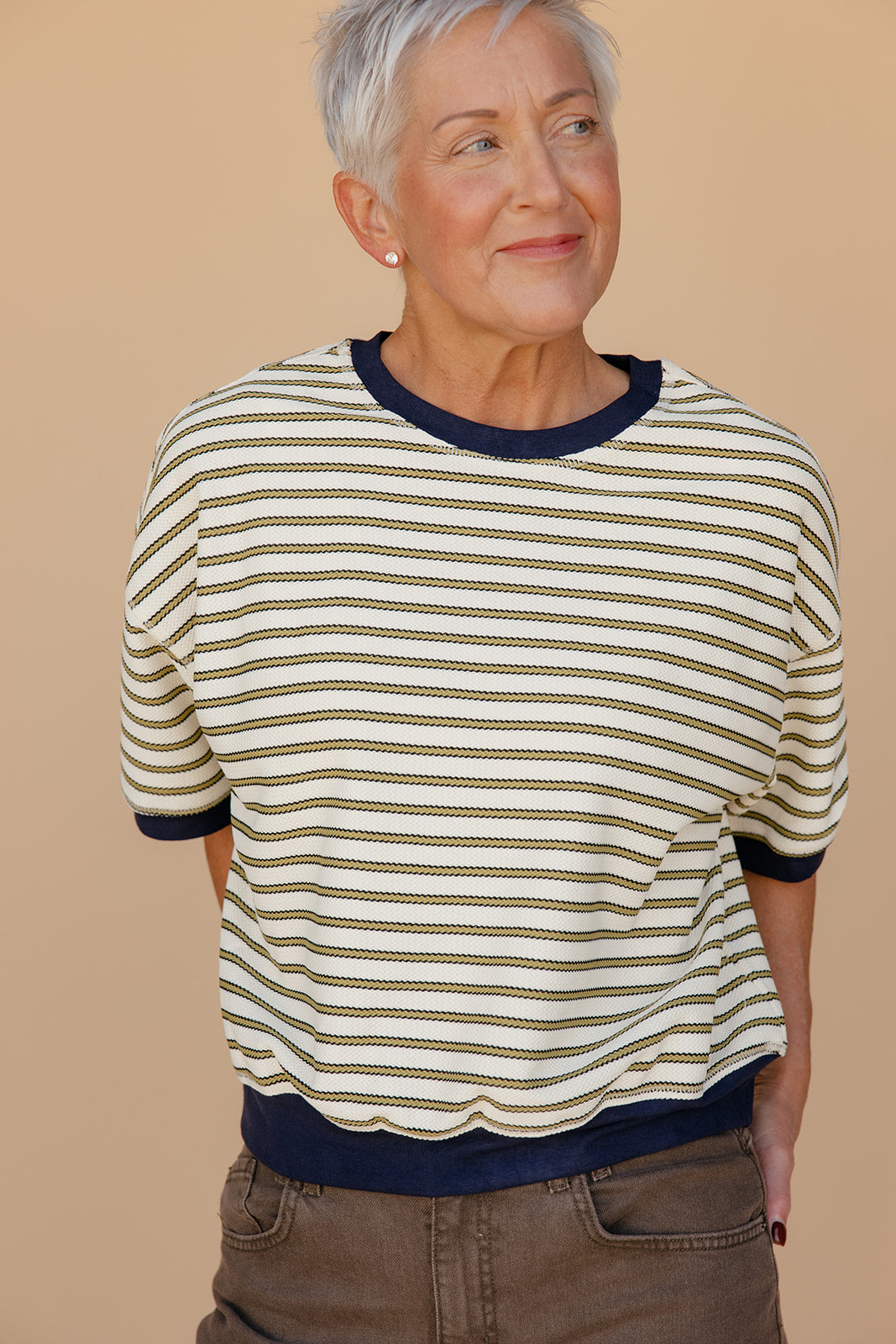 Market Day Stripe Tee