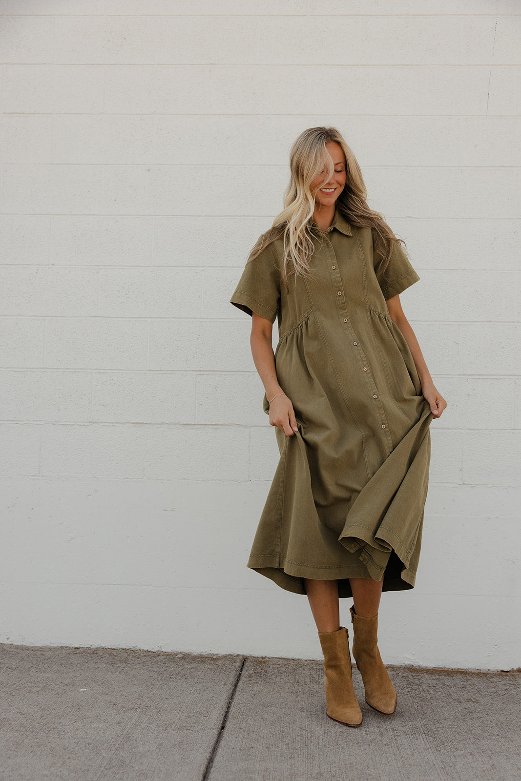 The Grove Collared Dress