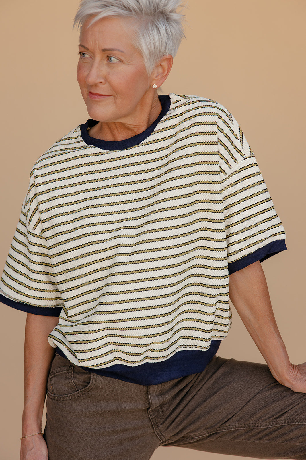 Market Day Stripe Tee