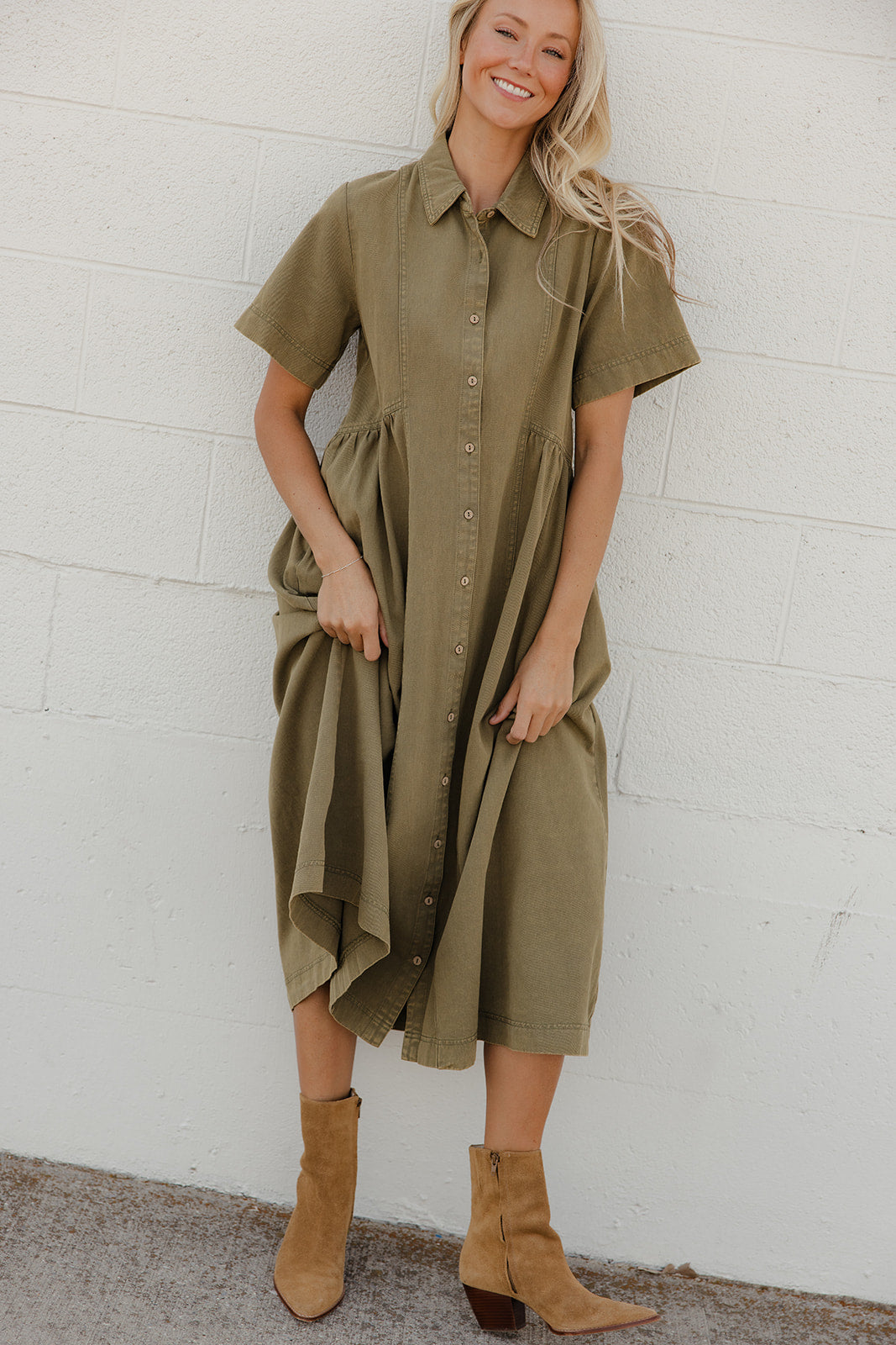 The Grove Collared Dress