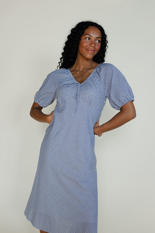Cruize Puff Sleeve Dress