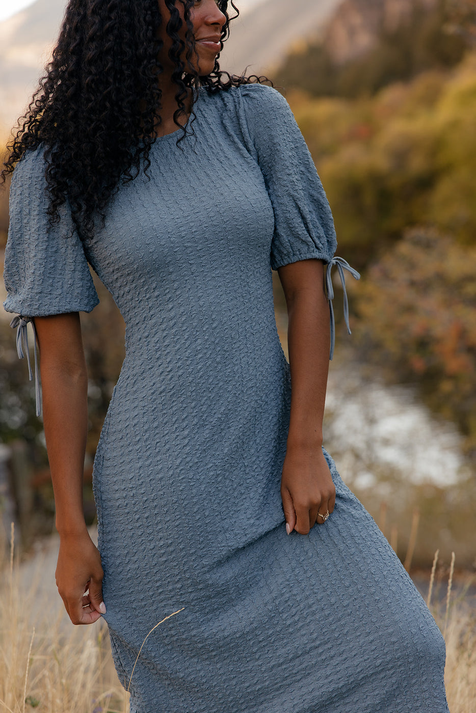 Marceline Textured Dress